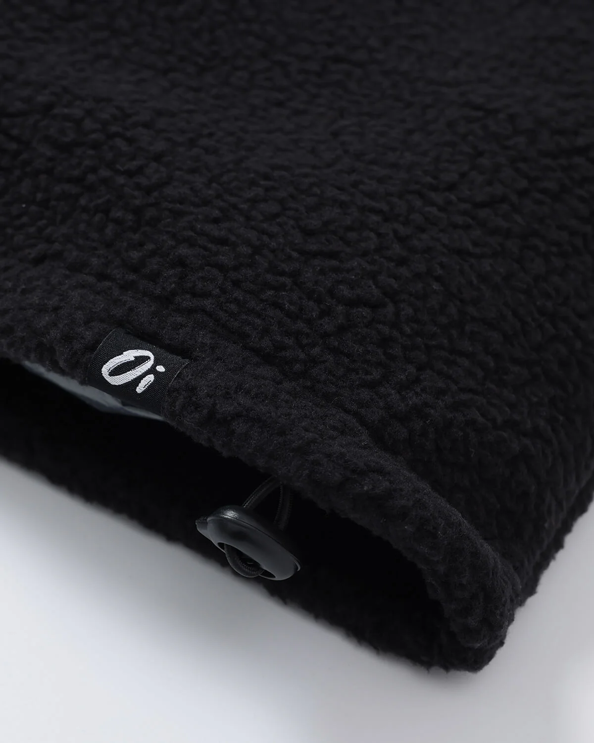 Black Essential Teddy Fleece - Image 10