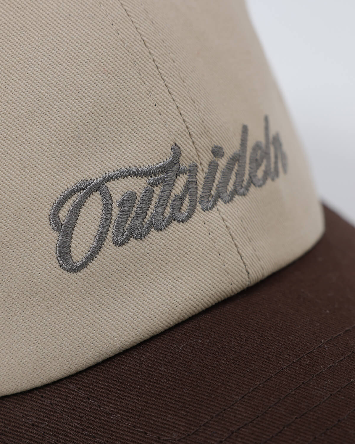 Driftwood Brown Embroidered Cap - Image 5