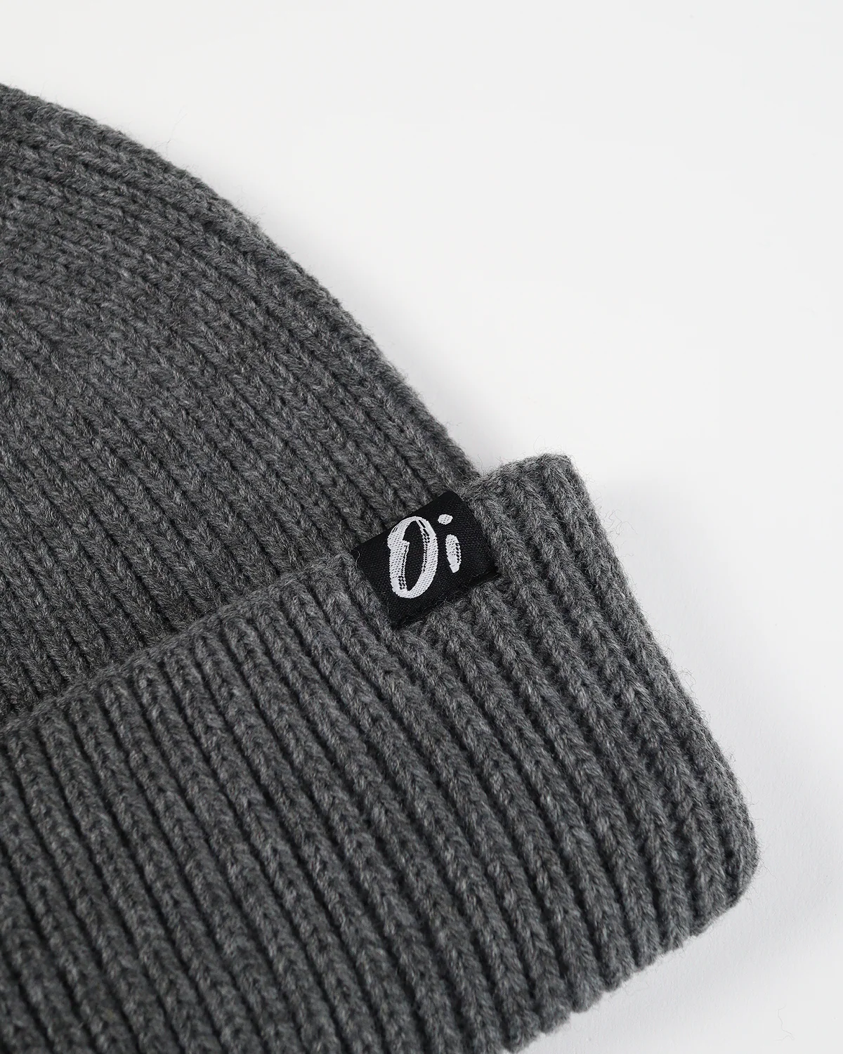 Dark Grey Elements Beanie - Image 3