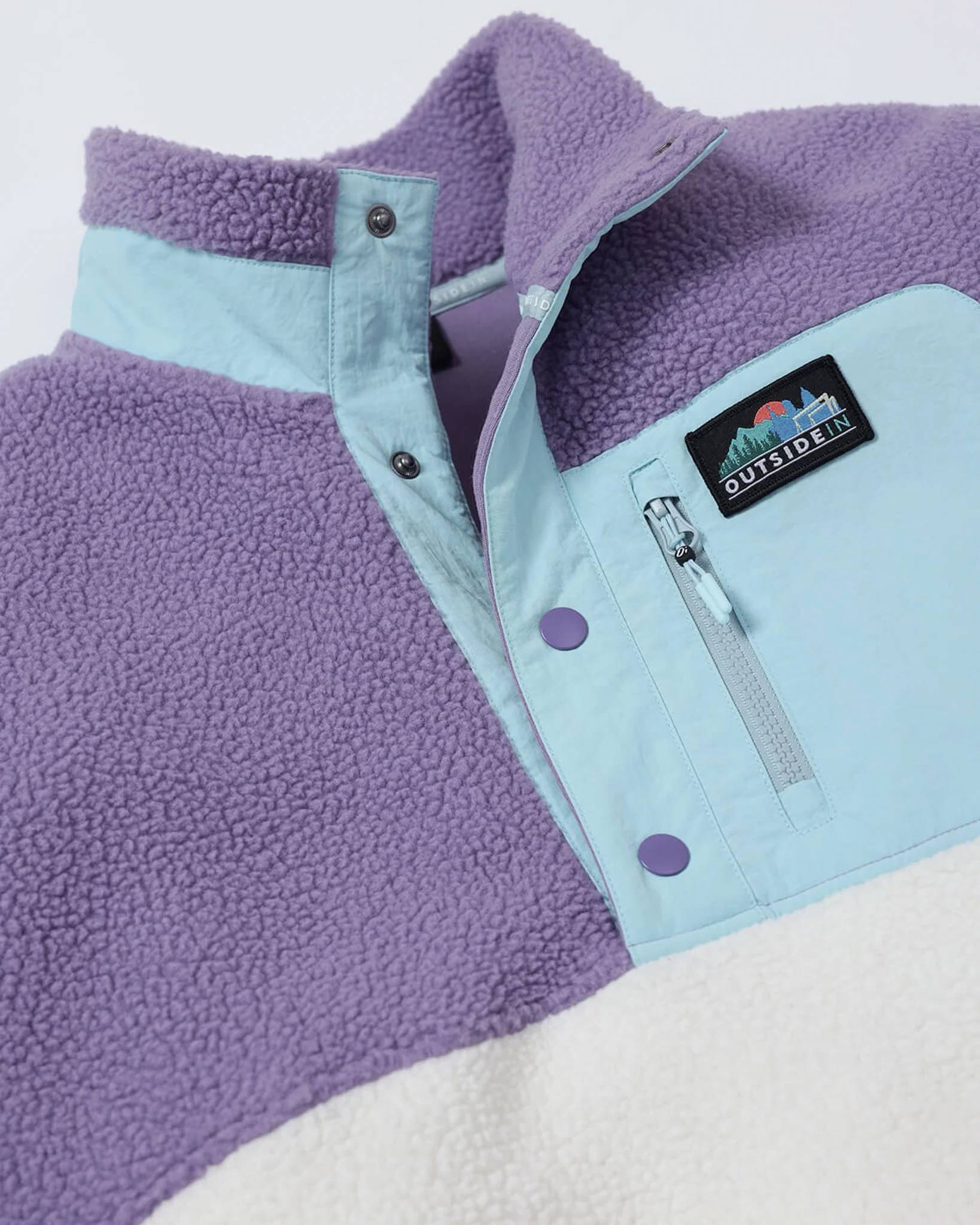 Meadow Button Up Borg Fleece - Image 5