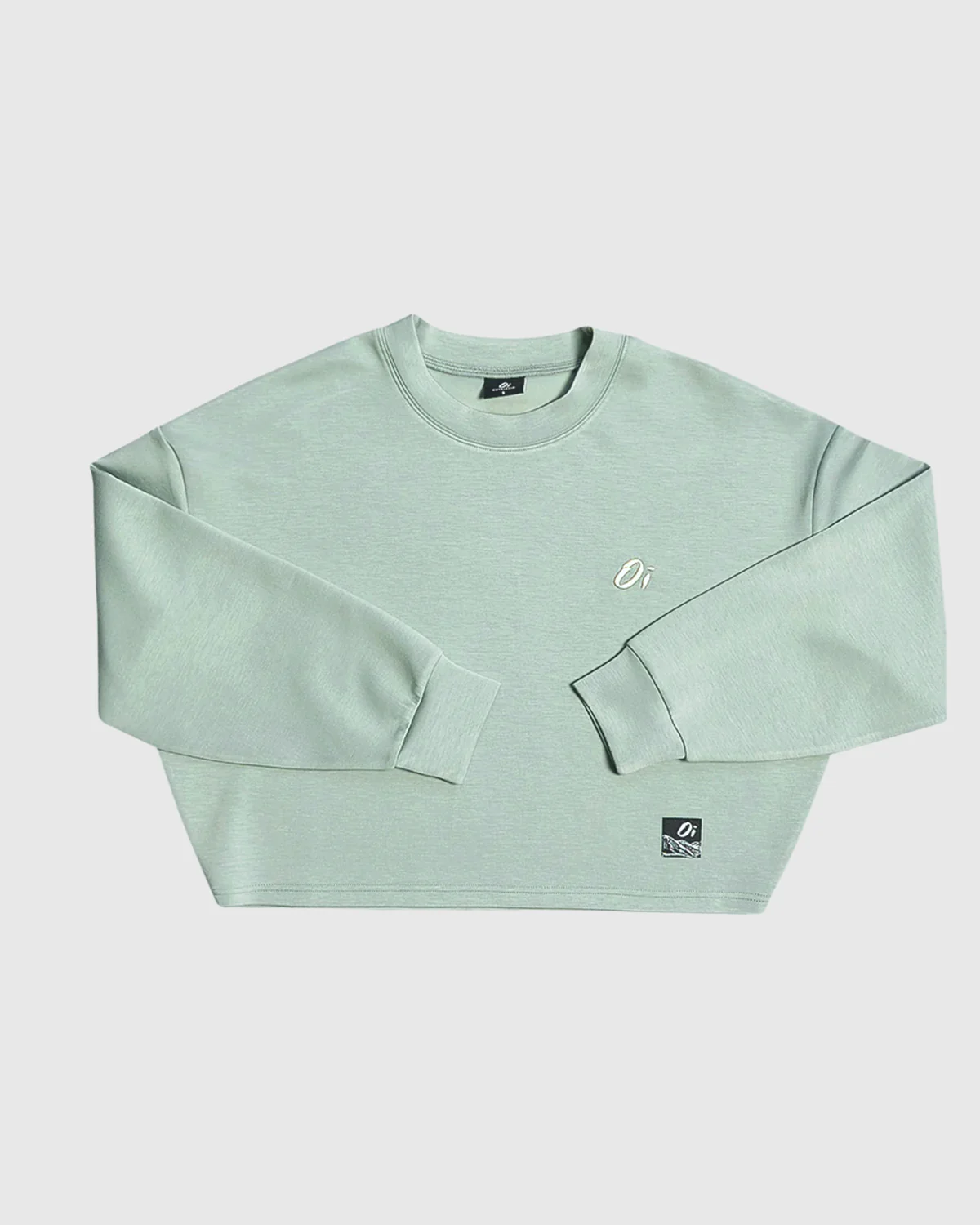 Sage Opal Crew Neck Sweatshirt