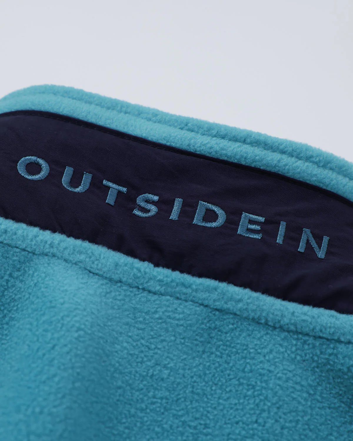 Sea Glass Blue Full Zip Pocket Microfleece - Image 8